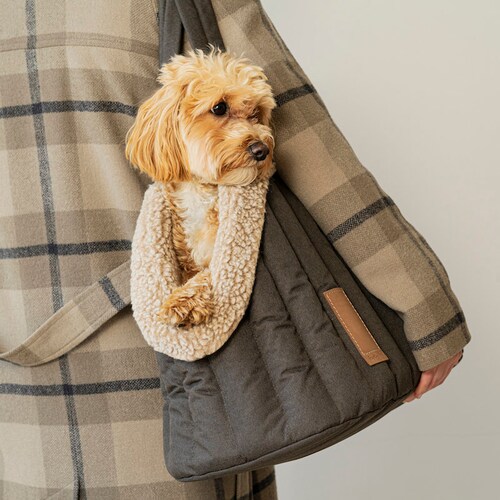 Pet Carrier Waterproof Open Dog Carrier Brown Pet Tote Long Etsy