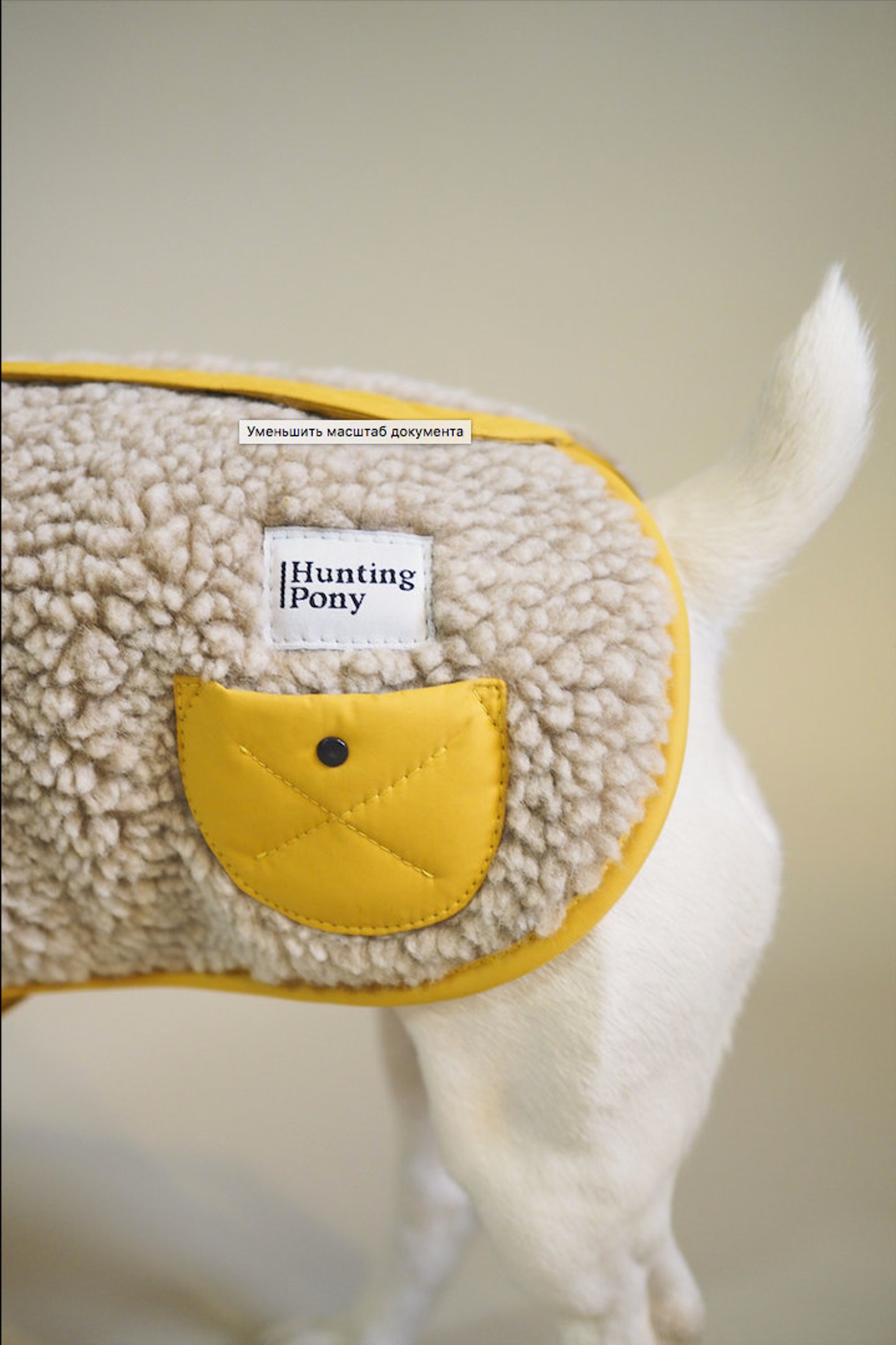 Dog Vest Yellow Dog Coat Clothes for dogs Woolen coat Etsy