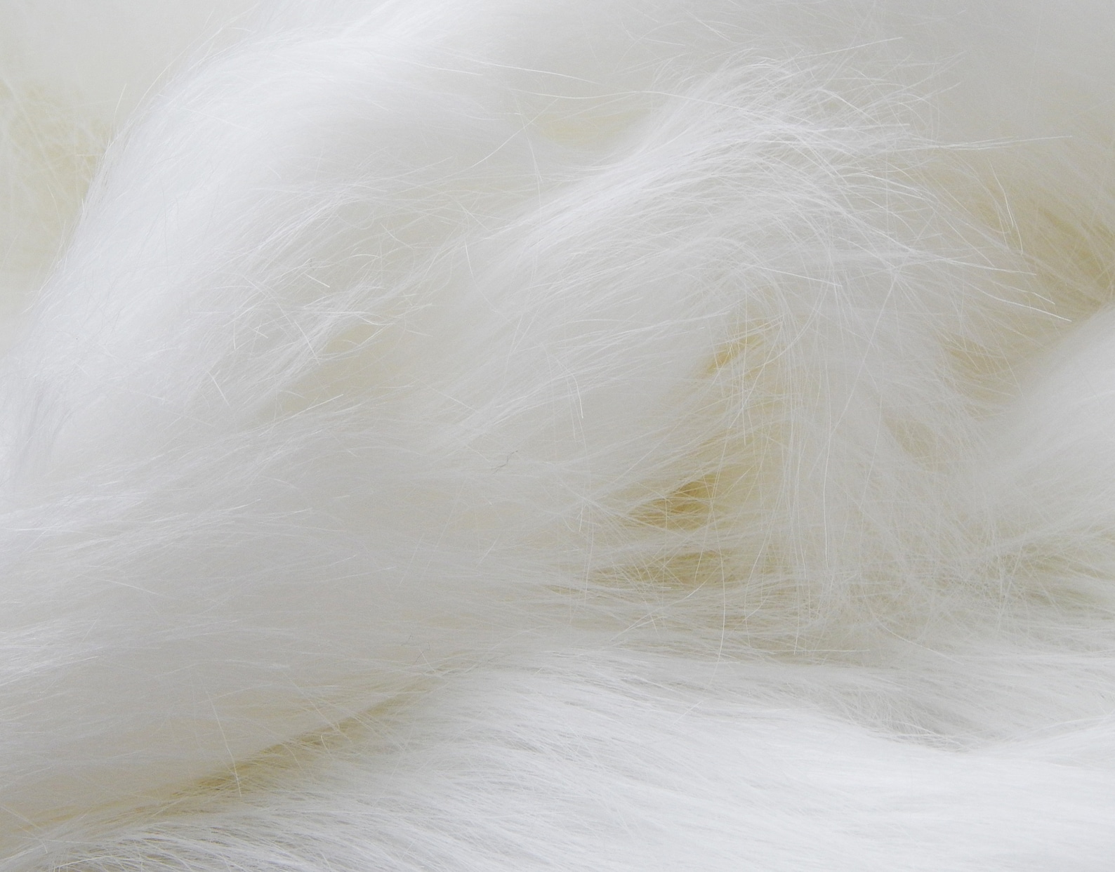 Luxury White Faux Fur Fabric 19 Long Pile Faux Fur Etsy