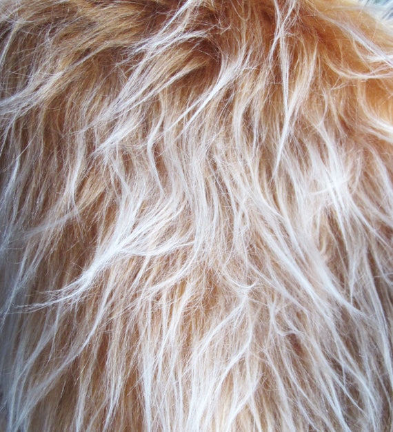 Long Pile Faux Fur Fabric 19 Making Animal Fur Fake Etsy