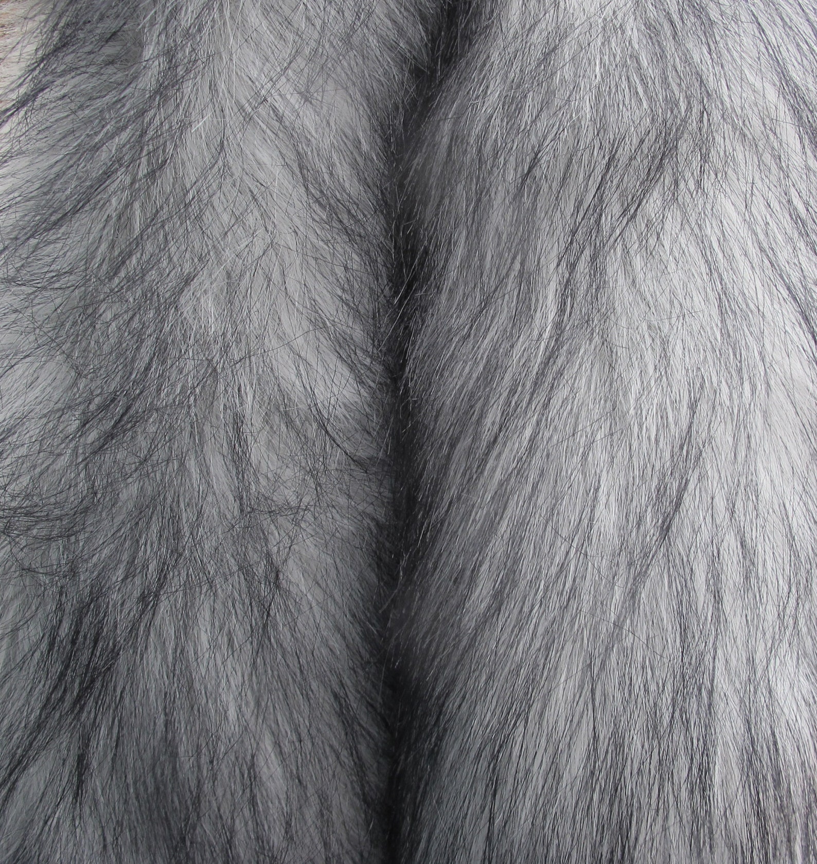 Long Pile Grey Faux Fur 19 Faux Fur Fabric Craft Etsy