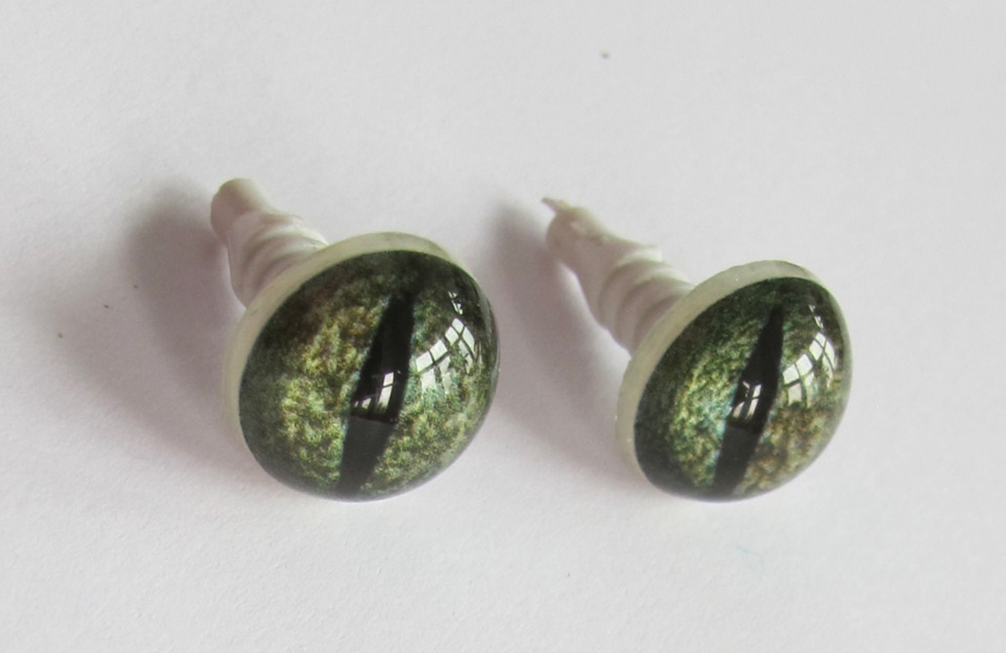 Taxidermy Eyes Snake 1 Pair Doll Eyes 1114mm Green Etsy Australia