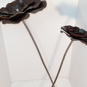 Metal Flower Decoration Interior Exterior Garden