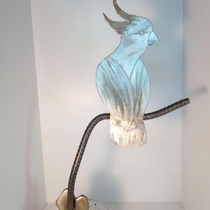 Metal Cockatoo Indoor Wall Decor