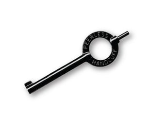 Handcuff key standard size choose color stainless black, silver or gold