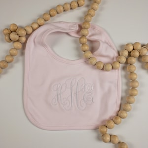Personalized Baby Bib, Monogrammed Bib for Baby, Monogrammed Baby Gift