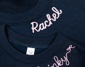 Adult Women 39 s Custom Embroidered Neckline Sweatshirt 117