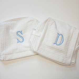 Gepersonaliseerde cosmetische tas, toilettas met monogram, bruidsmeisje cadeau, huwelijksfeest cadeau