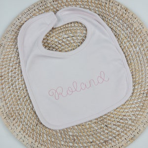 Personalized Baby Bib, Embroidered Name Bib for Baby
