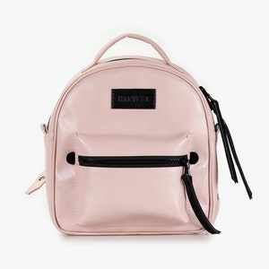 small leather backpack purses