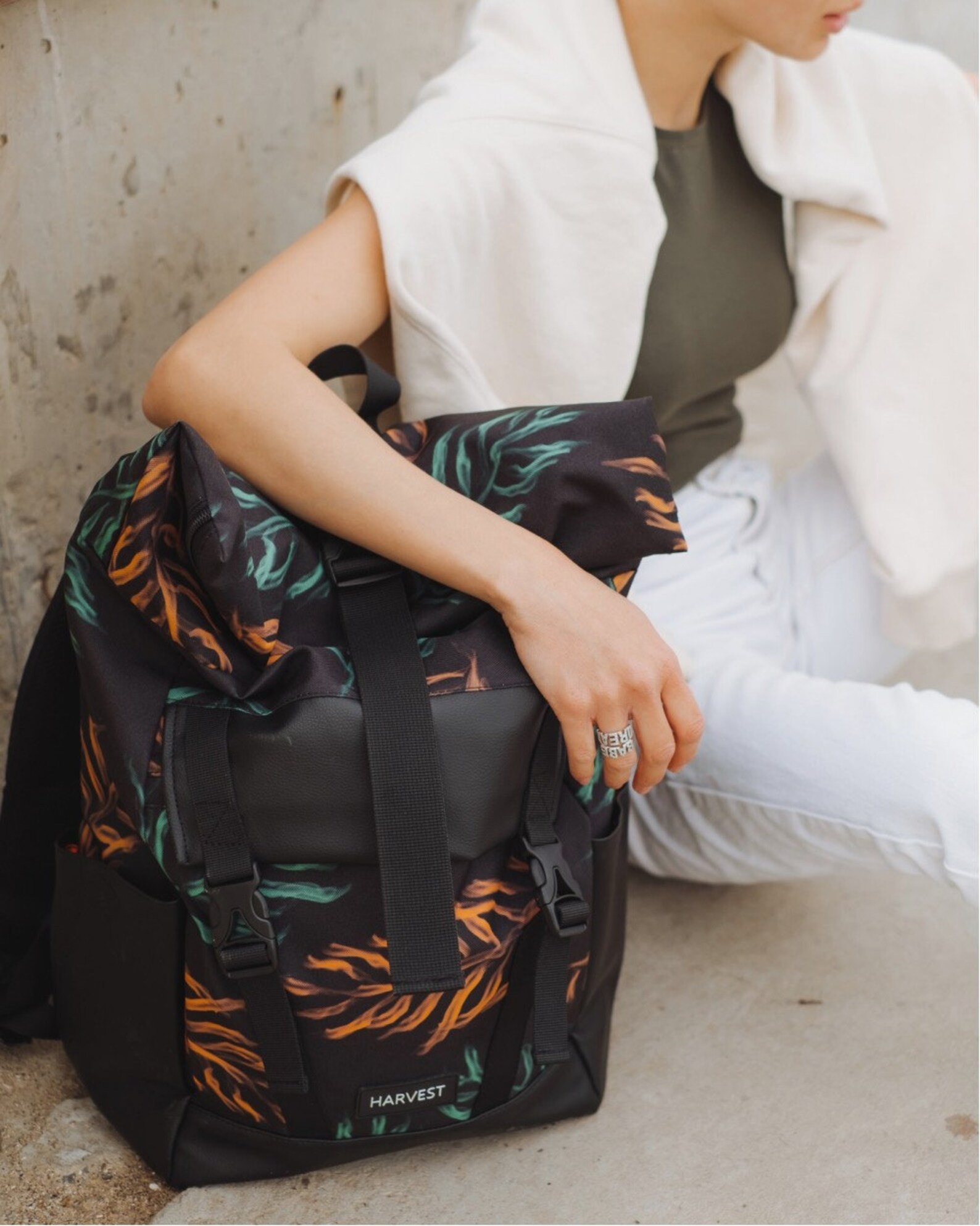 Best mens backpack for urban commuting city style wide canvas Etsy