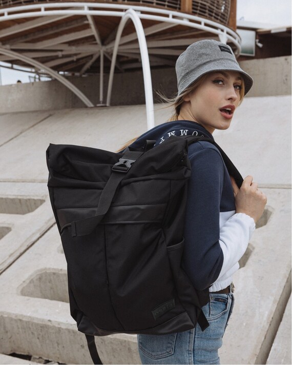 Canvas Backpack 17 Laptop Large Travel 