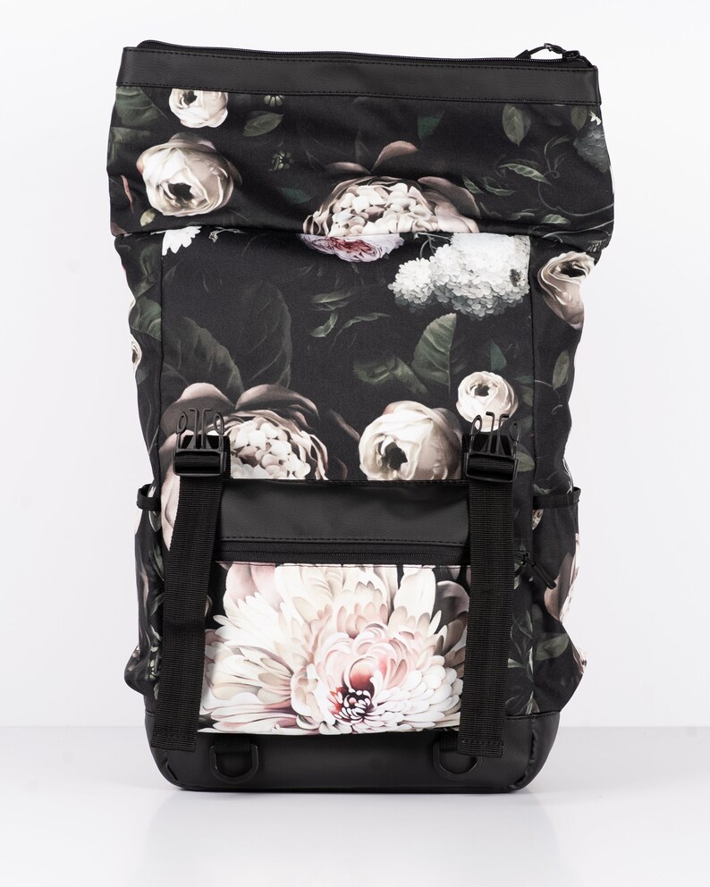 Laptop Women Backpack Canvas Laptop Backpack Laptop Backpack Etsy