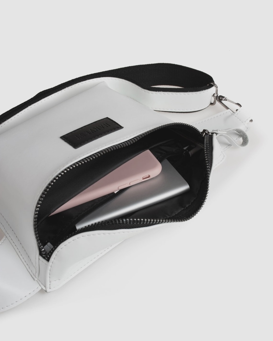 White Crossbody Bag White Sling Bag Mini Bag for Travel Hip Etsy