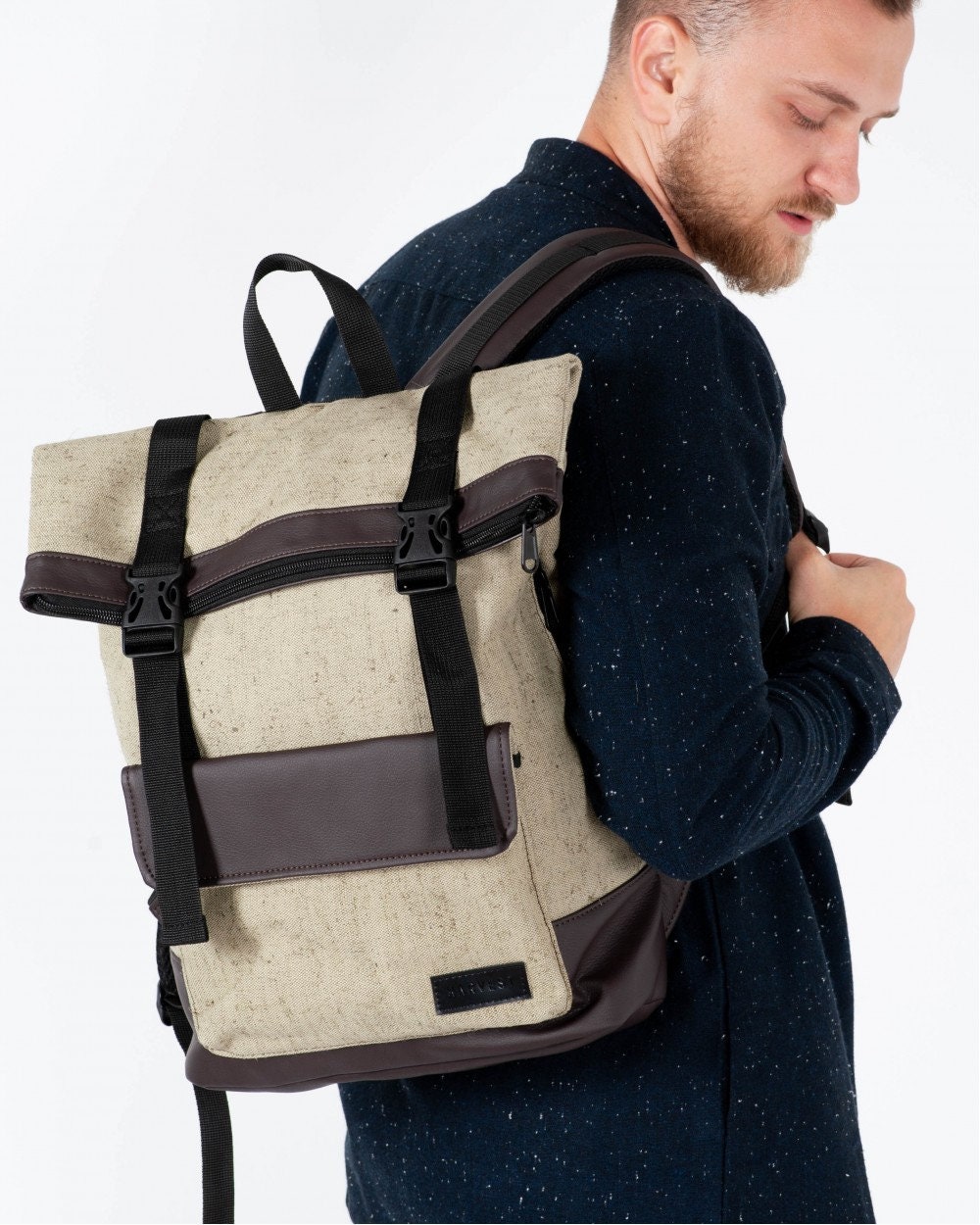 monogrammed backpacks for college