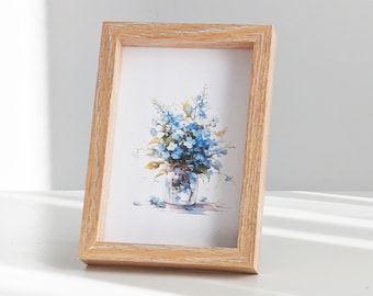 4x6 5x7 6x8 8x10 10x12 Wood Grain Picture Frame Photo Frame for Wall and desktop display with Plexiglass