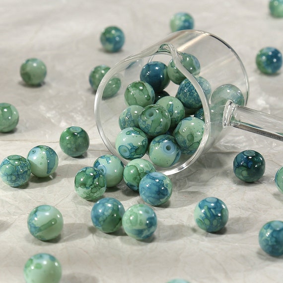 Abeillo 100 stuks grote ronde blauwe glazen kralen, 10 mm gefacetteerd, AB- kleur, voor doe-het-zelf sieraden maken, armbanden, kettingen, knutselen Abeillo 100 stuks grote ronde blauwe glazen kralen, 10 mm gefacetteerd, AB- kleur, voor doe-het-zelf sieraden maken, armbanden, kettingen, knutselen