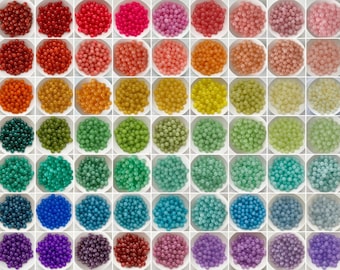 Perles de verre 10 mm Perles rondes polies multicolores Perles en vrac Perles de cristal Bracelets Perles
