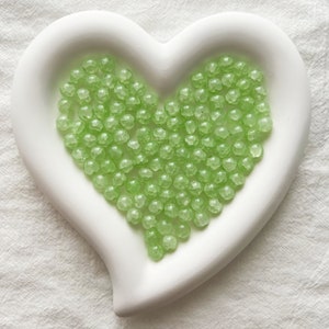 8mm Glass Beads Green Round Beads Crackled Loose beads Jewelry Making Bead Bracelet, R-8202