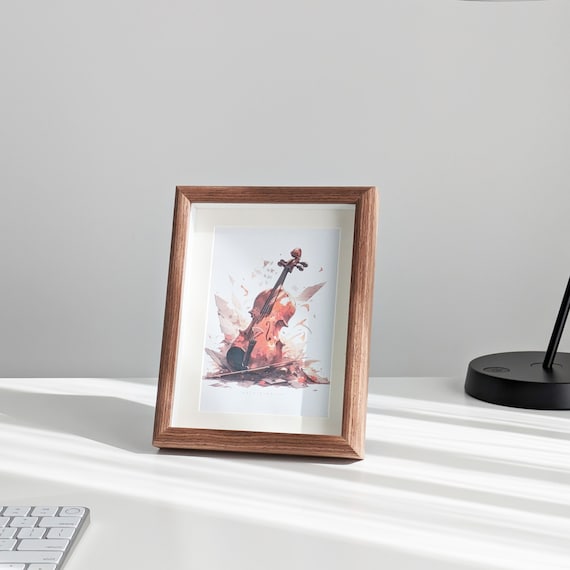 4x6 5x7 5x10 6x8 7x12 8x10 A4 10x12 wood grain picture frame with mat, brown photo frame for wall and desktop display with glass