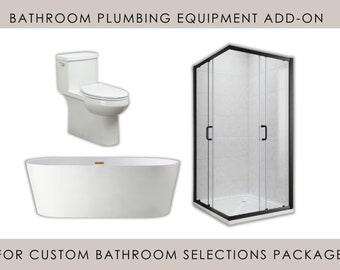 Complemento de equipos de plomería para baños / Diseño de interiores en línea / Servicio de diseño de interiores personalizado / Diseño electrónico / Diseño virtual