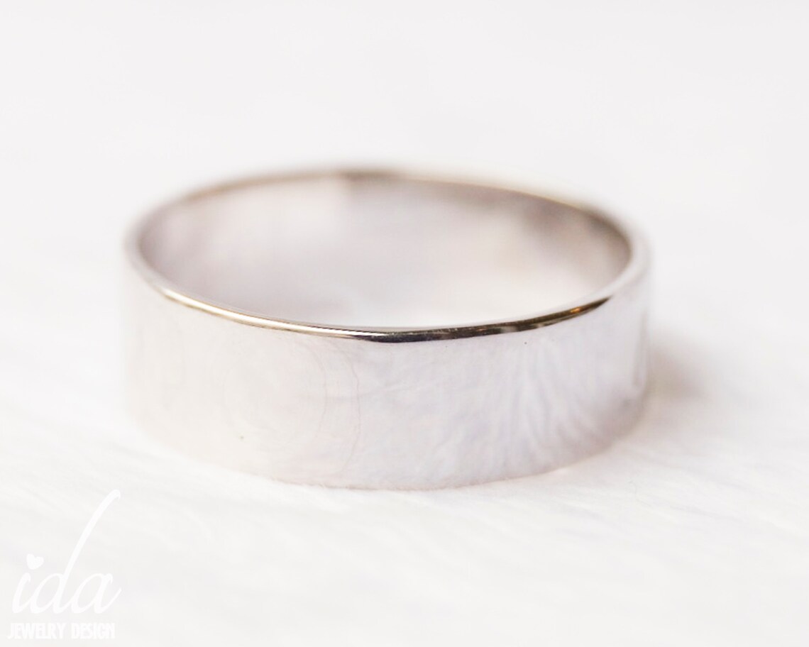 Personalized Engraved Mens Wedding Band Gift for Him Unique | Etsy