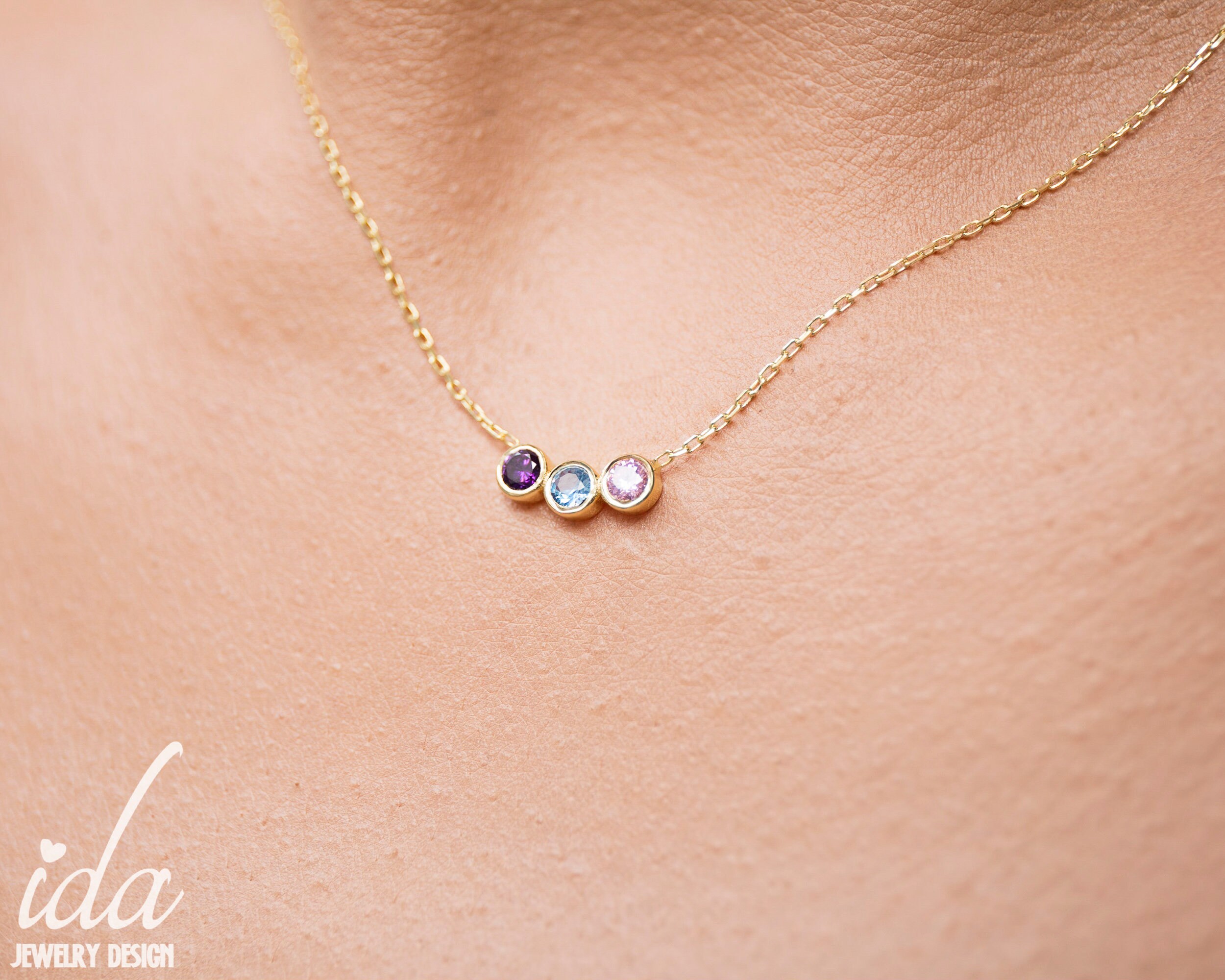 Necklace for Mom Necklaces for Women Dainty Necklace Birthstone Necklace  Mothers Necklace Birthstone Personalized Gift for Women - Etsy