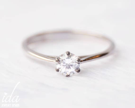 Silver rings sale for women etsy