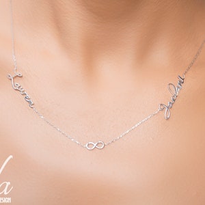 Personalized Jewelry Gifts, Custom Name Necklace, Silver Necklace, Couples Necklace, Statement Necklace, Unique Gifts Necklaces for Women