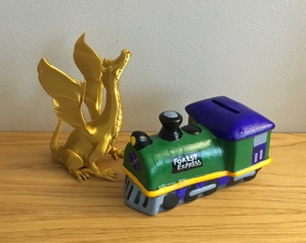Train Money Box Etsy - 