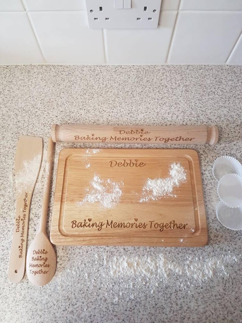 Personalised Baking Set Baking Gift New Home Birthday Gift Etsy UK