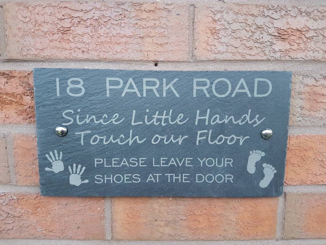 Outdoor House Plaque House Sign New Home Housewarming Gift Etsy UK