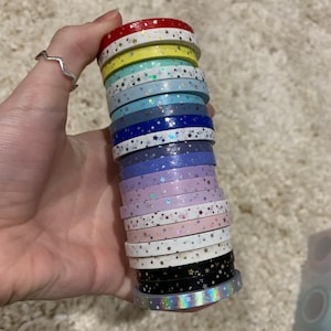 Simply Gilded Washi Samples | 5mm Stars*