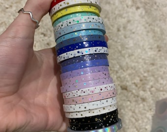 Simply Gilded Washi Samples | 5mm Stars*