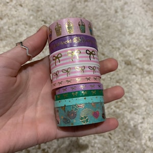 Simply Gilded Washi Samples | Subbox januari 2019
