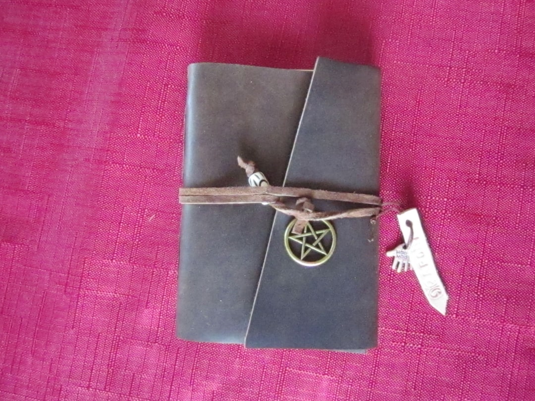 Travel Book of Shadows or Grimoire by Aponi Wicca, Witch, Pagan, Spell ...