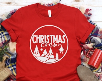 Christmas Crew | Family Christmas Shirts | Christmas Tees For Family | Matching PJs | Christmas Pajamas | Family Sets |