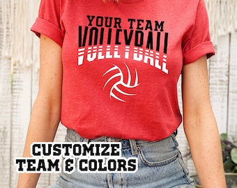 Personalized Volleyball Tee | Volleyball Mom | Team Shirts | Camp Tees | Spirit Wear |