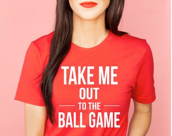 Take Me Out To The Ballgame | Baseball Tee | Baseball Game | Softball | Baseball Mom | Softball Mom | Texas Rangers | MLB |