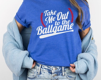 Take Me Out to the Ballgame T-Shirt: Baseball Fan Tee