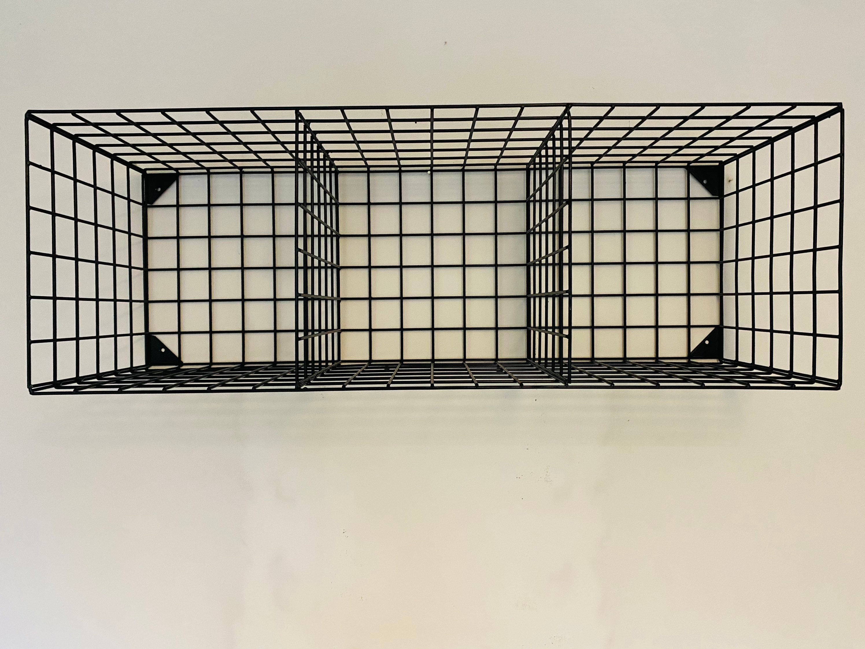 Metal Wire Mesh Storage Cube Wall Unit Shelves Etsy UK