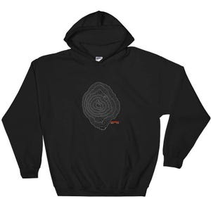 Mount Bachelor Hoodie | Unisex Mountain Hoodie | Oregon Apparel | Nature Lover | Hiking Gift Idea | Outdoor Adventure Sweatshirt