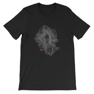 Mount Adams Classic Short Sleeve Tee | Unisex Mountain T-Shirt | Washington Apparel | Nature Lover Shirt | Hiking Gift | Outdoor Adventure