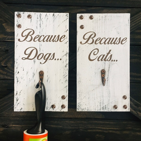 Because Cats Lint Roller Etsy