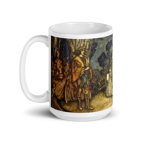 Midsummer Night S Dream The Meeting Of Oberon Titania By Etsy