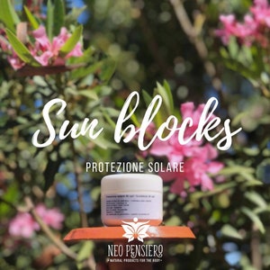 SPF50 Organic Natural Sunscreen | Handcrafted | Reef Safe Sunblock, Zinc Oxide, Chemical Free Sunscreen, Travel Size