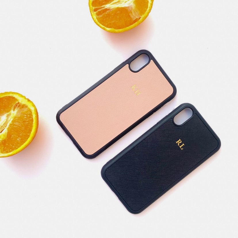 Personalized Iphone XR Leather Phone Case Iphone Xr Case Etsy UK
