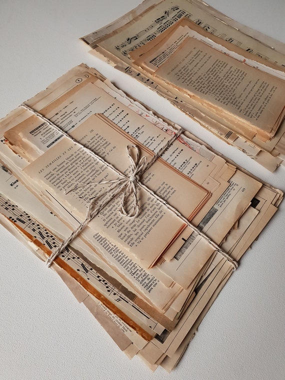 Junk Journal Scrapbook Junk Journal Kit Embellishments Journal Embellishments Junk Journal Embellishments Paper Ephemera Paper Pack