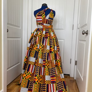 African infinity maxi dress/Infinity dress/Ankara long dress for plus size/ African dress/Wrap dress/Mide/