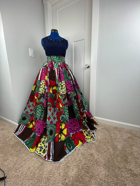 Plus size african skirts 5x discount